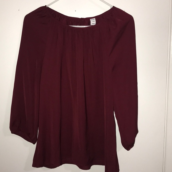 Maroon blouse - Picture 1 of 2